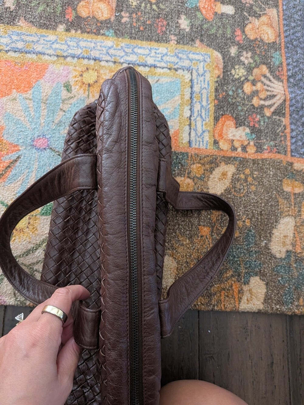 Bottega Veneta Intrecciato Top Handle Bag - Picture 10 of 15